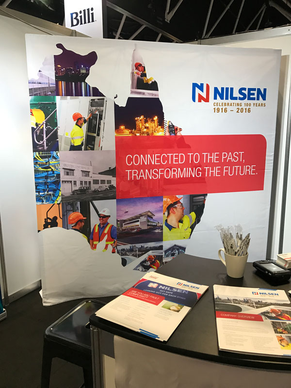 Nilsen at the Total Facilities tradeshow
